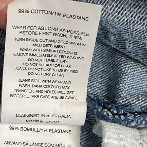 ROLLA'S Miller skinny faded vintage mid-High Rise Slim Blue Jeans size 29 - Picture 11 of 17